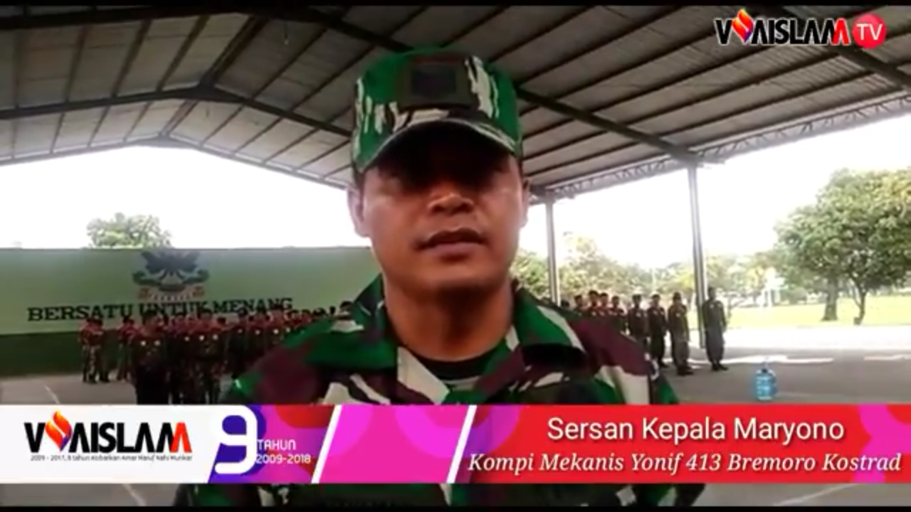 [VIDEO] Dilatih TNI, Ratusan Kokam Sukoharjo Ikuti Diklat Bela Negara