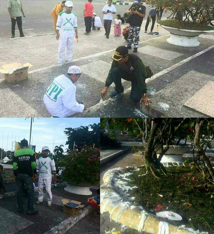 Ahokers Pesta Lilin, FPI yang Bersihkan