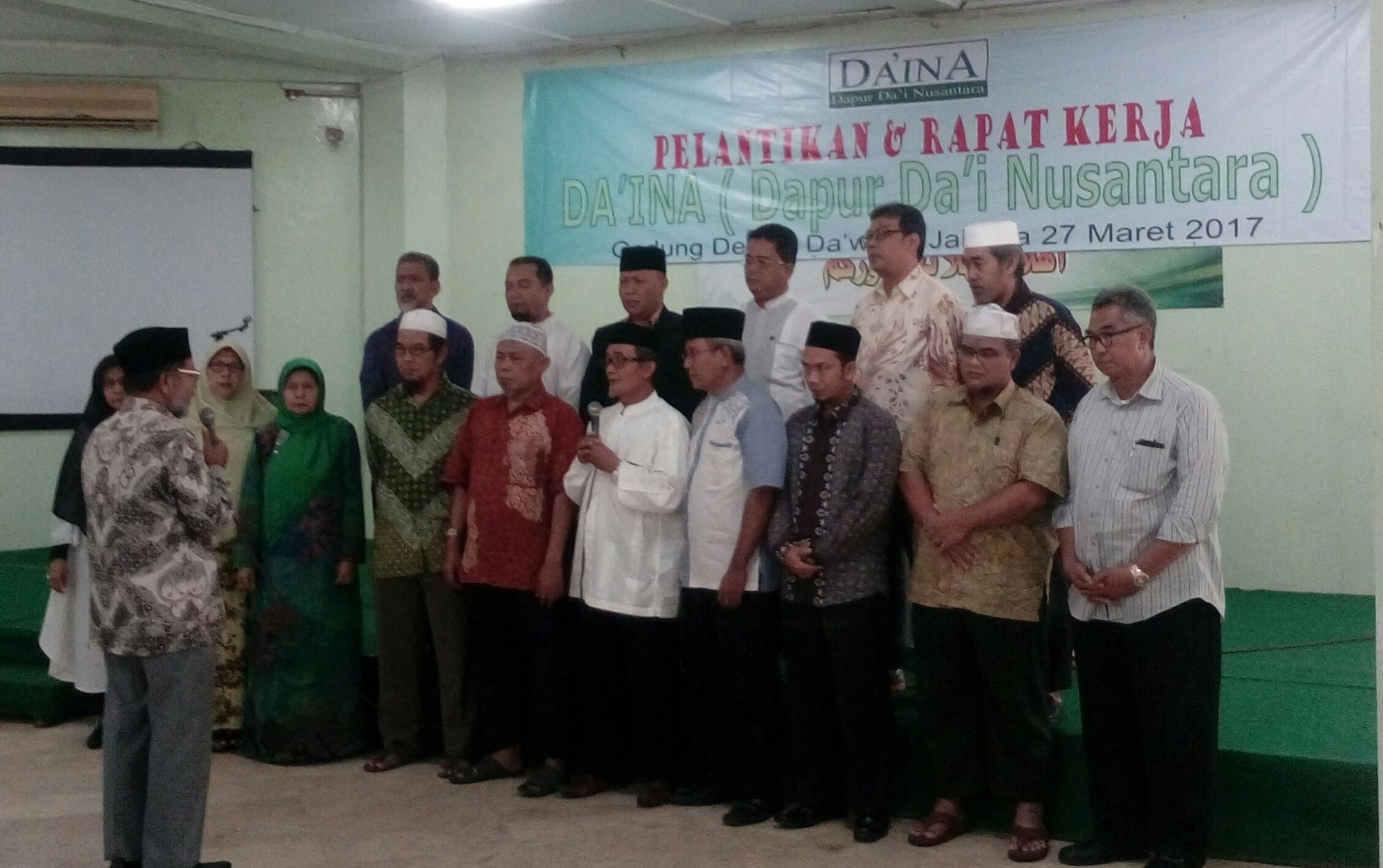 Pengurus Da'ina Periode 2017-2021 Dilantik