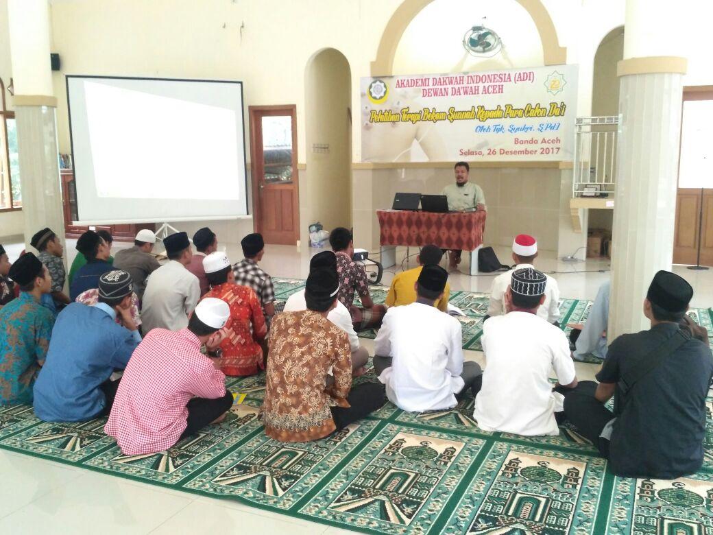 Dewan Dakwah Aceh Bekali Dai Kemampuan Bekam