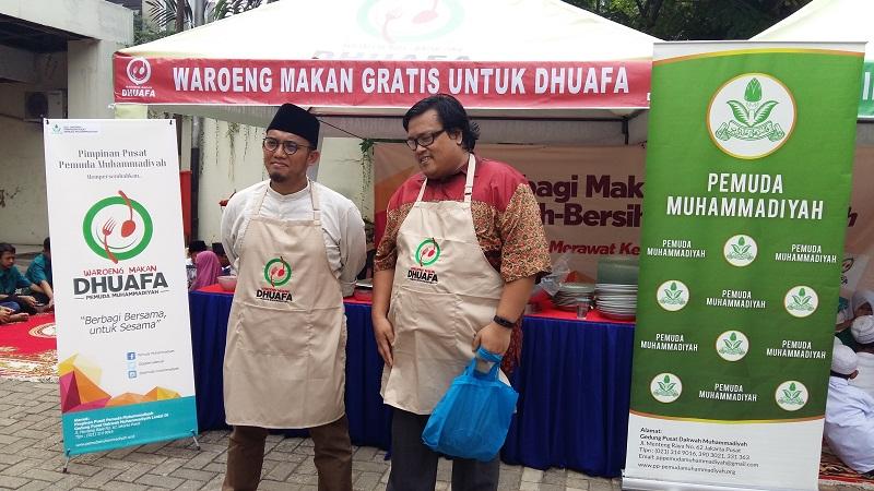 Pemuda Muhammadiyah Luncurkan Program Makan Gratis Warung Dhuafa