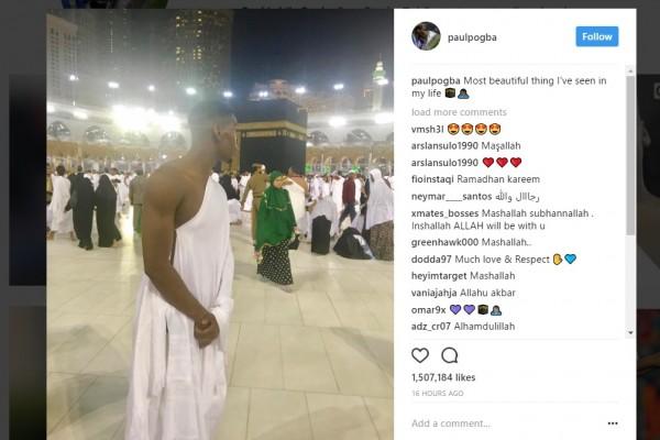 Pemain Sepakbola Termahal di Dunia Ini Isi Ramadhan dengan Umrah