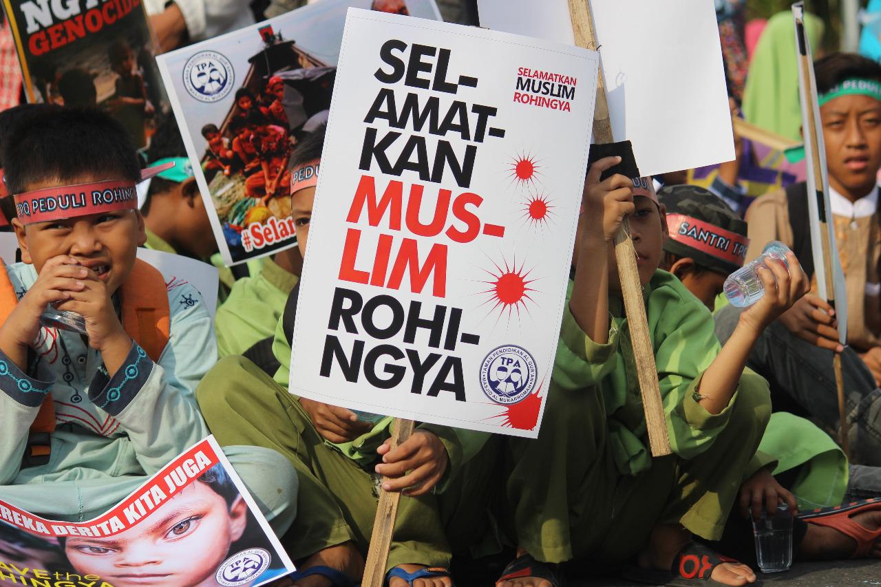 Santri TPQ Solo Sumbang Rp7,3 Juta untuk Muslim Rohingya