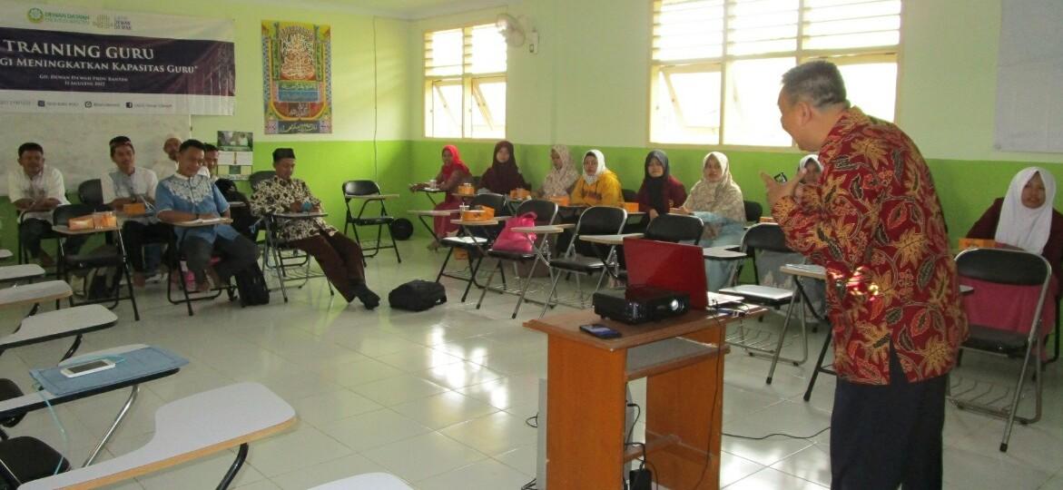 Peduli dengan Guru, Dewan Dakwah Gelar Pelatihan di Banten