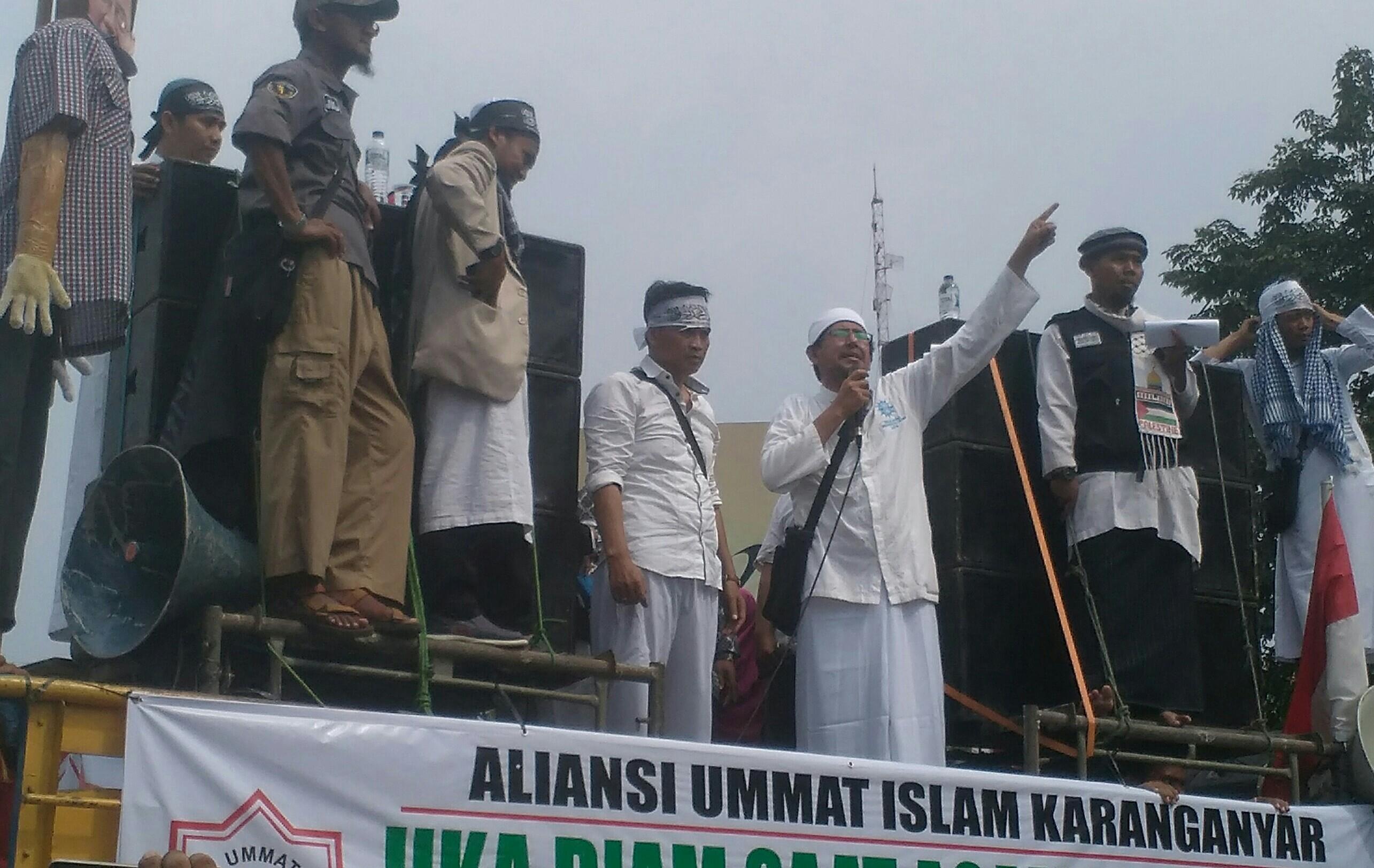 4 Nopember, Umat Islam Karanganyar Juga Gelar Aksi Bela Islam Tuntut Ahok Diadili