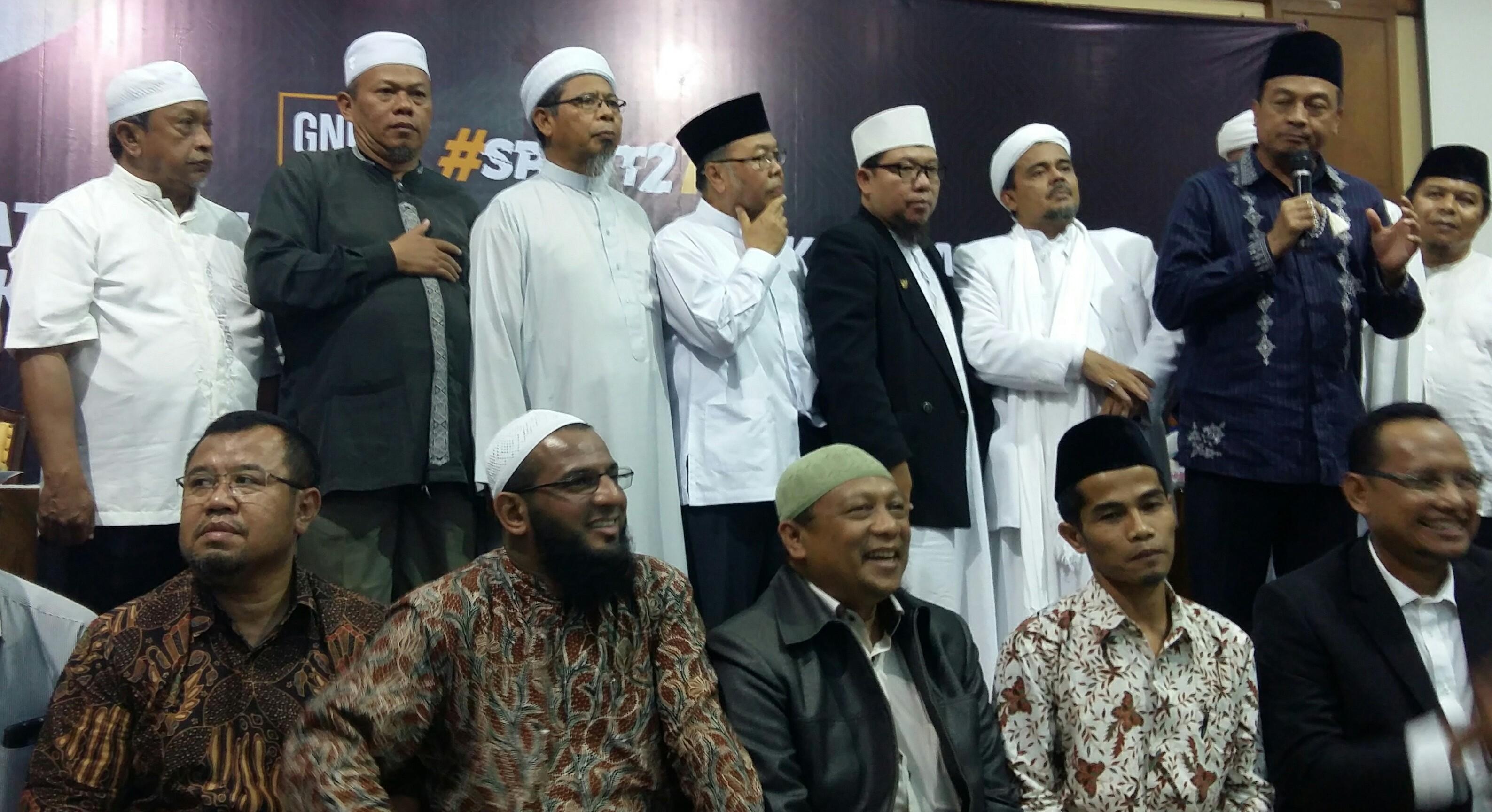 Deklarasikan Persaudaran Umat Islam, GNPF-MUI Tolak Kriminalisasi Habib Rizieq