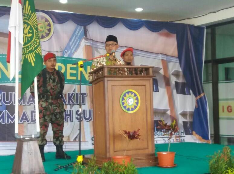 Haedar Nashir Resmikan RS PKU Muhammadiyah Sukoharjo