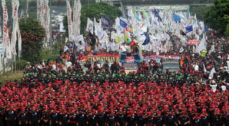 Jutaan Buruh Mogok Nasional 25 November, Ikut Aksi Bela Islam Bersama GNPF MUI