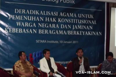 Berkedok Riset Deradikalisasi, Setara Institute Fitnah Ormas Islam
