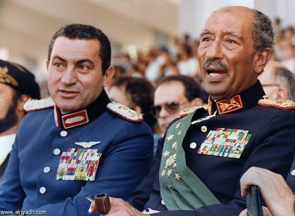 Anwar Sadat dan Husni Mubarak Jelang Dieksekusi