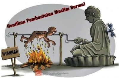 Licik!Propaganda & Penyesatan Opini Diplomat Tentang Muslim Rohingya