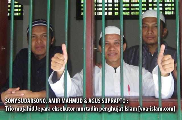 Amalkan Syariat, Trio Mujahidin Harus Siap Ancaman Mati Hukum Thaghut