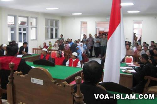 Putusan Sela Majelis Hakim: Sidang Trio Mujahid Sah Digelar di Jepara