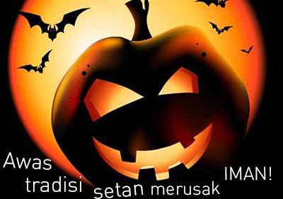 Halloween, Go To HELL! Buang Jauh-Jauh Budaya Setan!