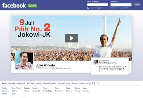 Pasang Iklan di Halaman Log Out Facebook Seperti Jokowi? Siapkan Dana 8 Miliar Per Hari!