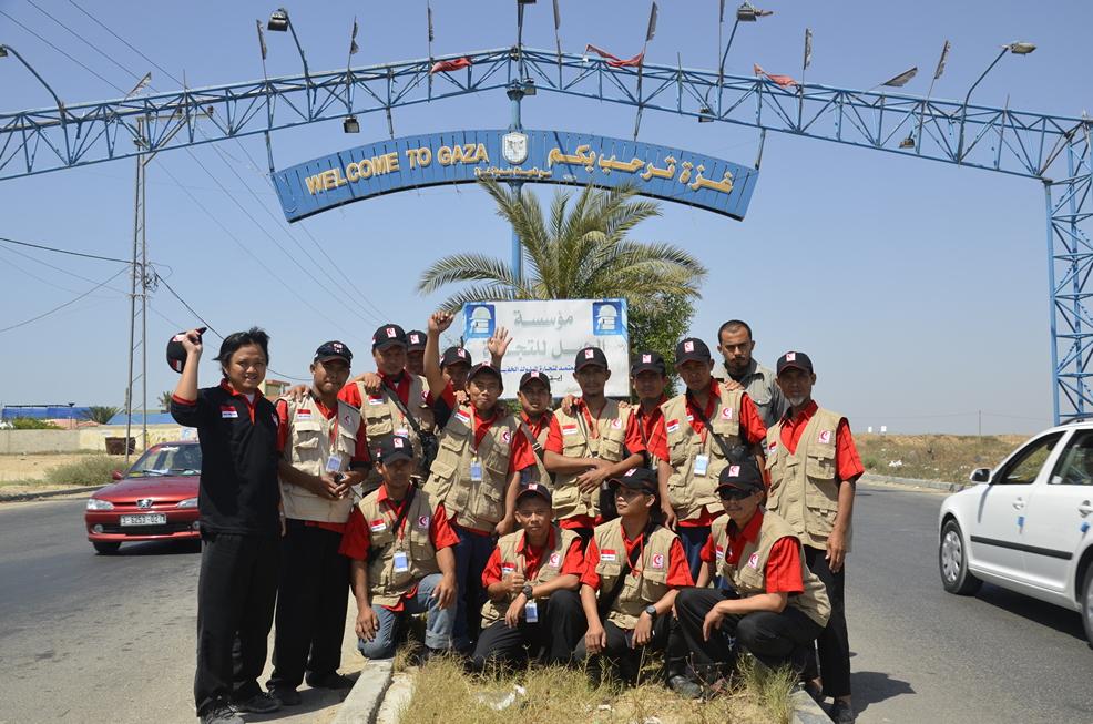 Dikawal Militer Mesir, 15 Relawan Indonesia Akhirnya Masuk Gaza