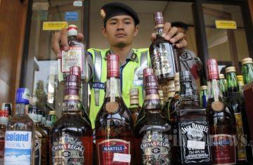 Al-Hamdulillah, Polrestabes Bandung Sita 23 Ribu Botol Miras