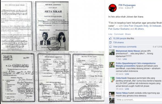 Benarkah Akta Nikah Jokowi Palsu? Ungkap Dengan Digital Teknik 'ELA' 