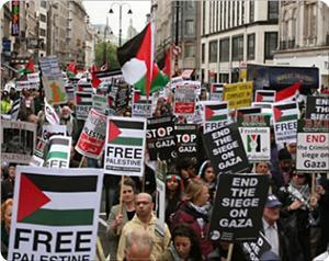 Dua Juta Demonstran Turun ke Jalan Seluruh Eropa dan Amerika Menentang Israel 