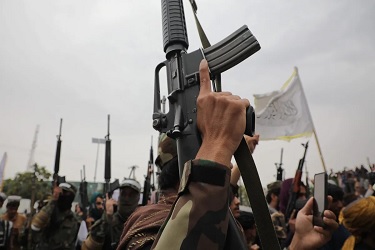 Taliban Temukan Ribuan Senjata Ringan, Peluru Dan Roket Dari Sebuah Gudang Amunisi Besar Di Kabul