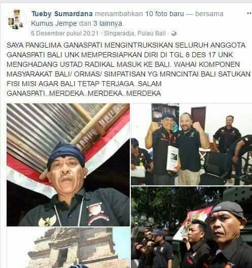 Ganaspati Penjegal Ustadz Abdul Somad di Bali? - VOA-ISLAM.COM
