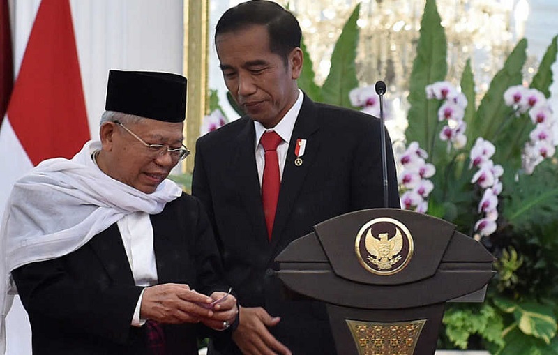 Berapa Lama Ma'ruf Amin Jadi Wapres Jokowi?