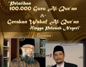 Tabligh Akbar & Launching Pelatihan 100 Ribu Guru Al-Qur'an