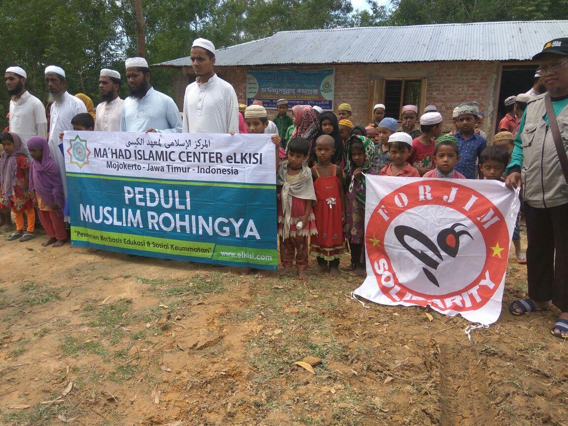 Forum Jurnalis Muslim Kunjungi Pengungsi Muslim Rohingya di Bangladesh