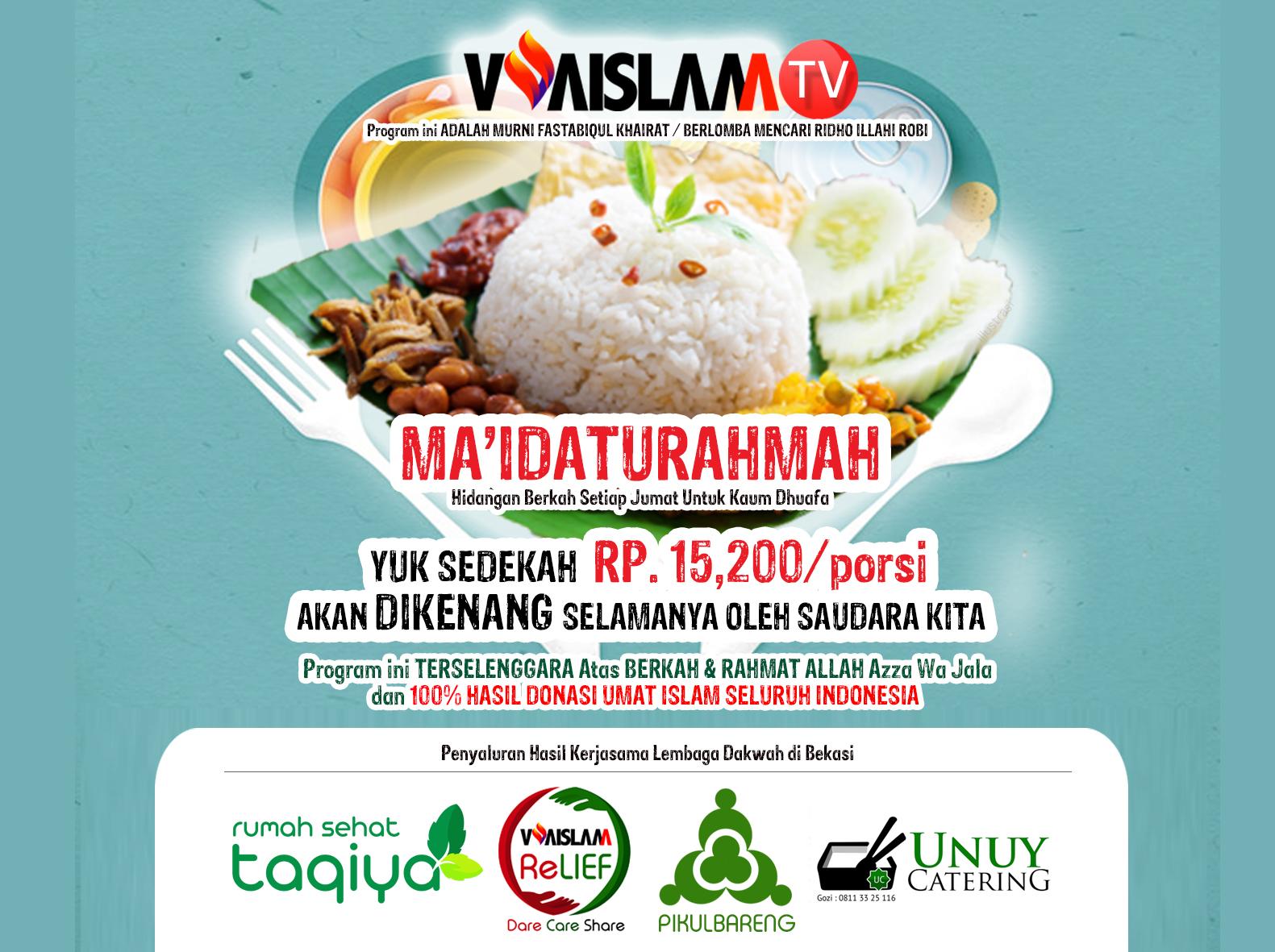 Hanya Rp 15000 Tiap Jumat Donasikan Untuk Makan Siang Fakir