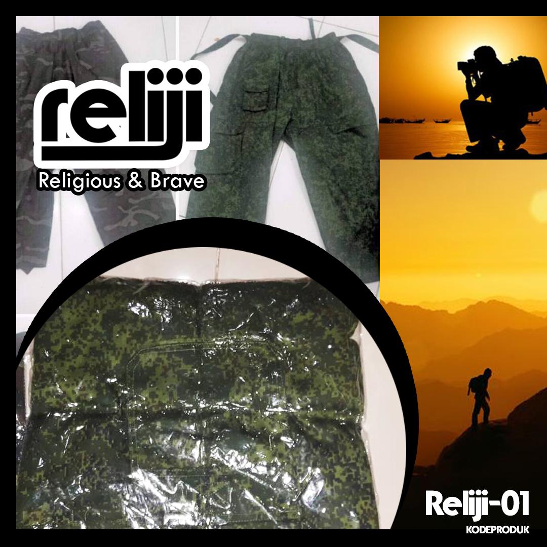 RELIJI Wear: Celana Nyunah bikin Gagah Maksimal Ala Militer