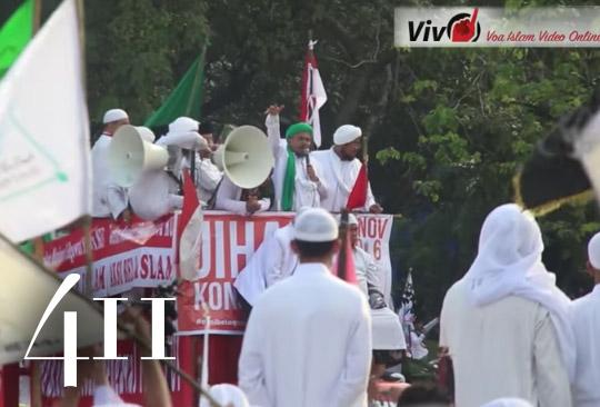 [VIdeo] Habib Rizieq: Aksi Bela Islam Penjarakan Ahok Diikuti 2 Juta Umat Islam