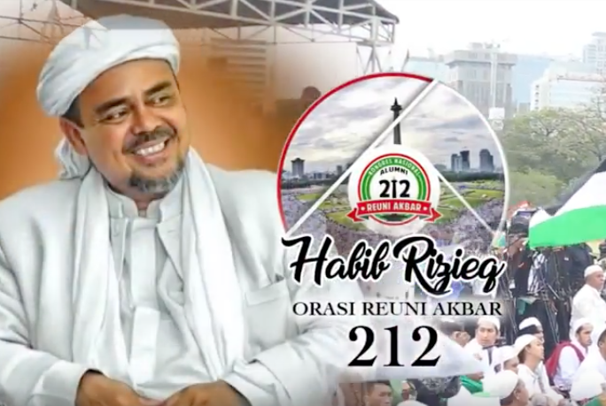 Video Reuni 212 (7): Orasi Habib Rizieq pada Reuni Akbar 212 Tentang 'NKRI Bersyariah'