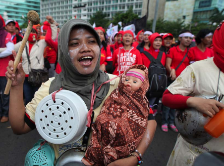 Mirah Sumirat: KSPI akan Gelar Demo 1000 Buruh Perempuan