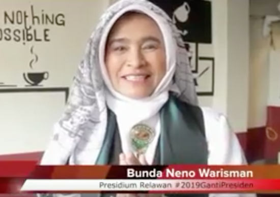 [VIDEO] Neno Warisman: Deklarasi #2019GantiPresiden di Bandung Batal demi Dukung Asian Games