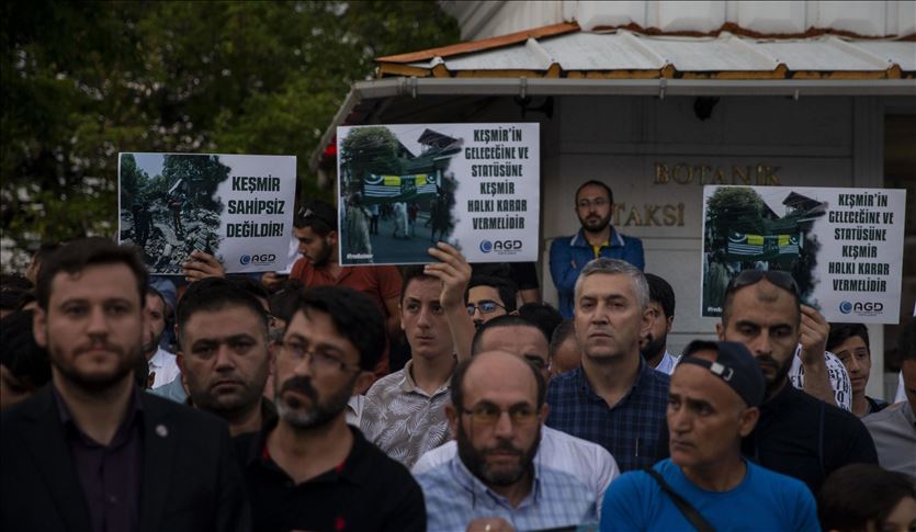 LSM di Turki Memprotes Langkah India Terhadap Kashmir