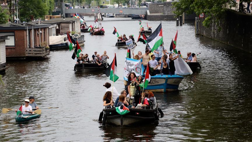 Aktivis Belanda Gelar Parade Kapal Tolak Blokade Israel di Gaza