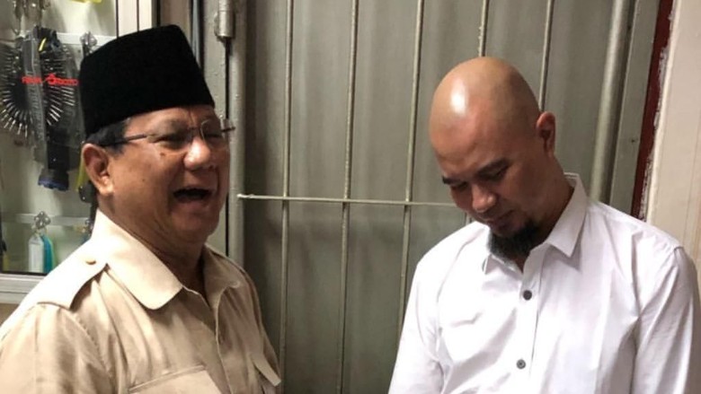 Prabowo Sebut Kasus yang Meninpa Ahmad Dhani 'Abuse of Power'