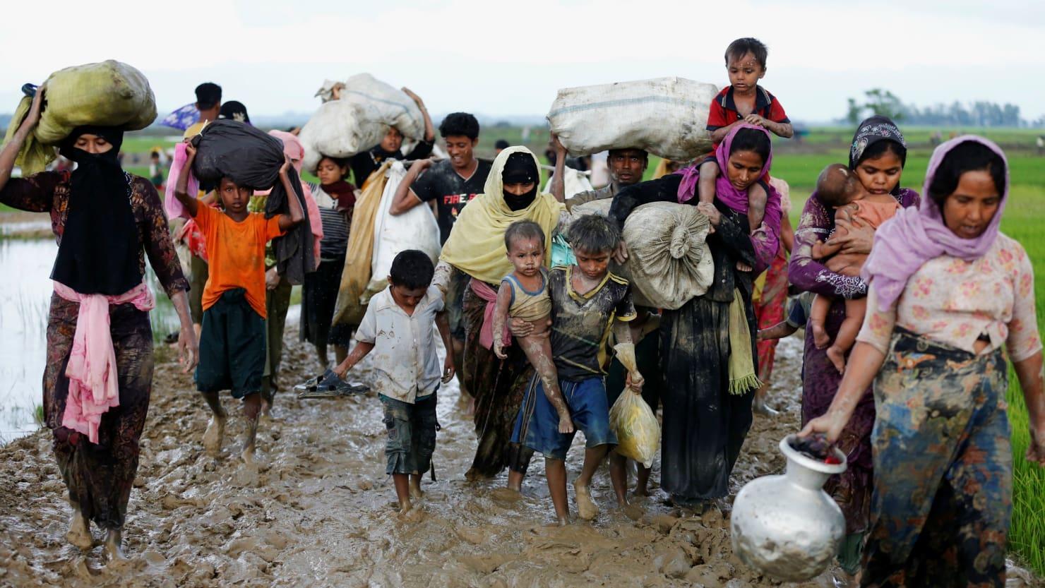 PBB: Jumlah Pengungsi Rohingya Sudah Hampir 600.000