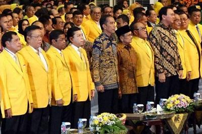 Dugaan Kuat Golkar Disandera Pemerintahan Jokowi agar Tidak Bersuara Kritis