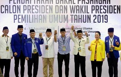 Dukung Prabowo-Sandi, Dukung juga Partai Pengusungnya
