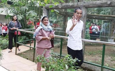Kunjungi Ragunan, Politisi: Saya Tak Mau Tahu kenapa Jokowi bukan Sungkem ke Orangtua