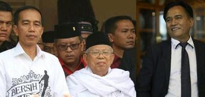 Jokowi Rangkul Yusril agar tak lagi Terlihat Islamophobia