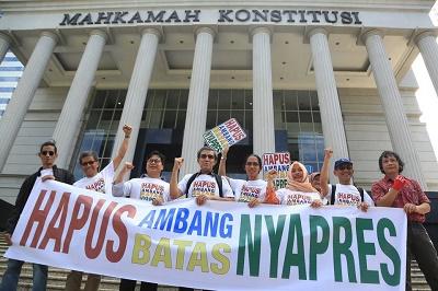 Perjuangan Batalkan Ambang Batas Capres 