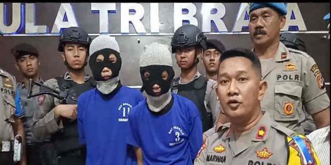 Apresiasi Polisi Berhasil Bekuk Penusuk Santri