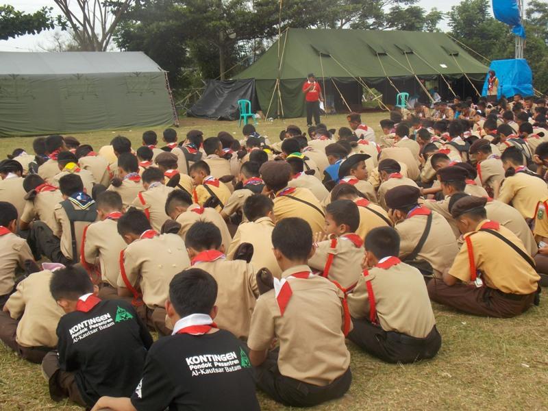 Waktu Libur, Tim Pramuka Daqu Ikuti International Minangkabau Scout Camp 