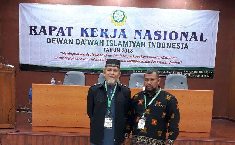 Dewan Dakwah Aceh Ikut Rakernas di Bogor