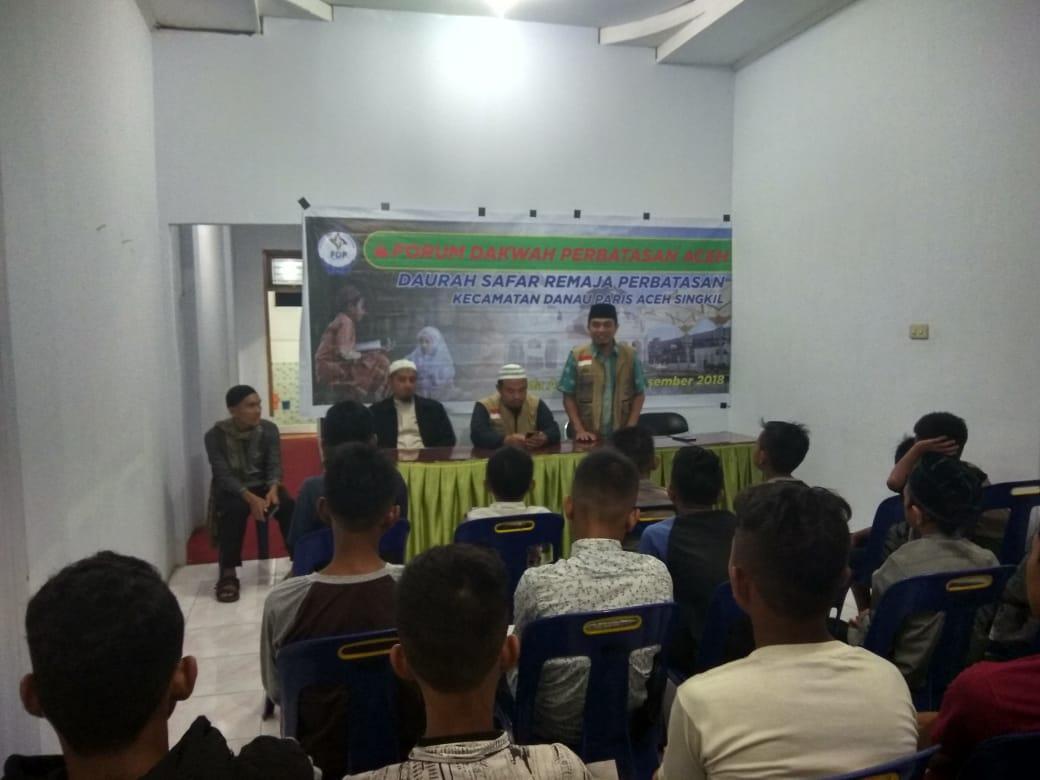 Antisipasi Pemurtadan, FDP Aceh Ajak Remaja Daerah Perbatasan Ikut Daurah