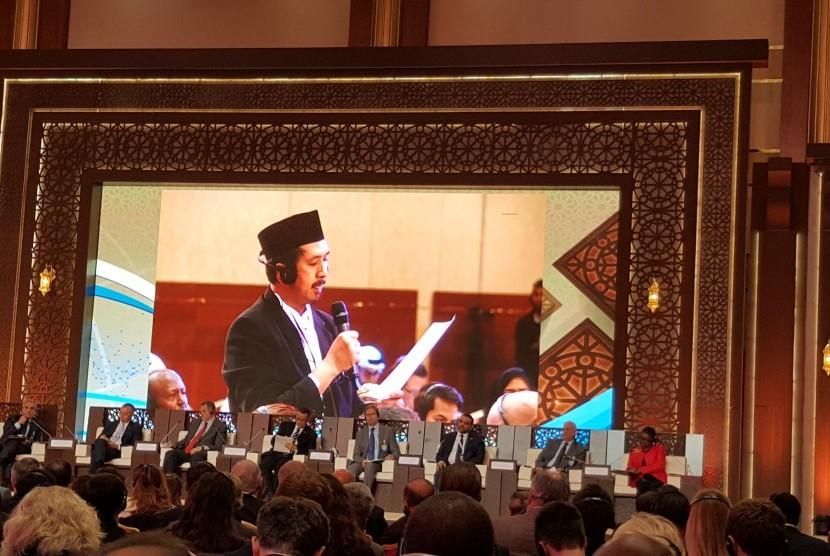Di Forum Doha, Ustadz Zaitun Lantang Kritik Inggris Soal ISIS dan PBB Soal Palestina