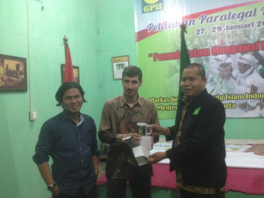Organisasi Pemuda Palestina Kunjungi Kantor GPII
