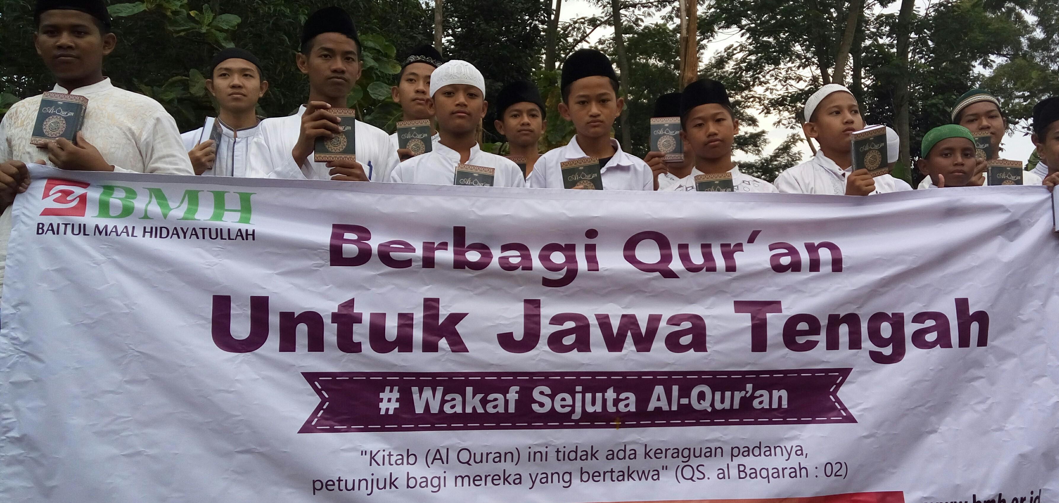 Berbagi Al-Quran untuk Jawa Tengah